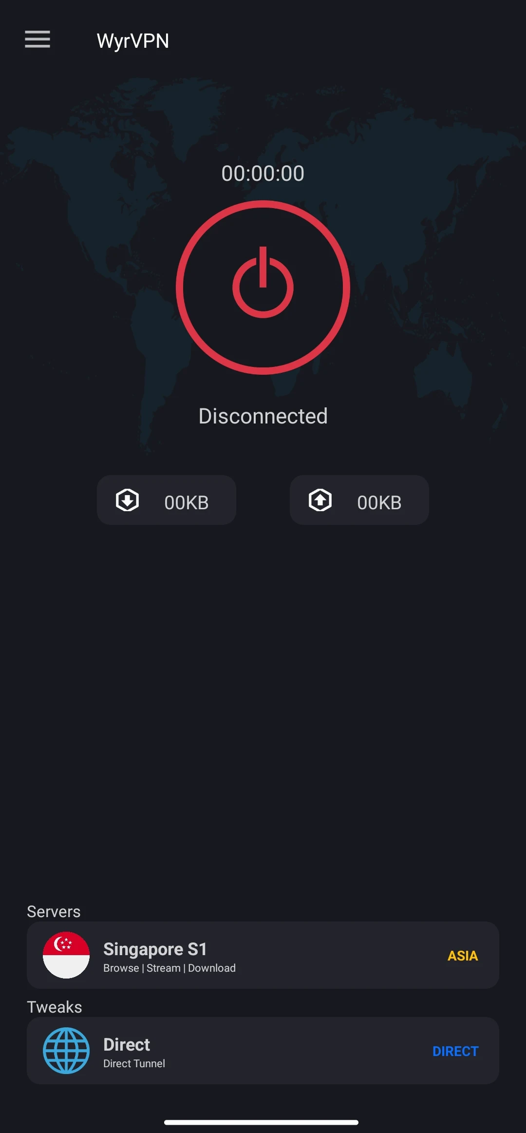 WyrVPN - Free VPN Proxy screenshot
